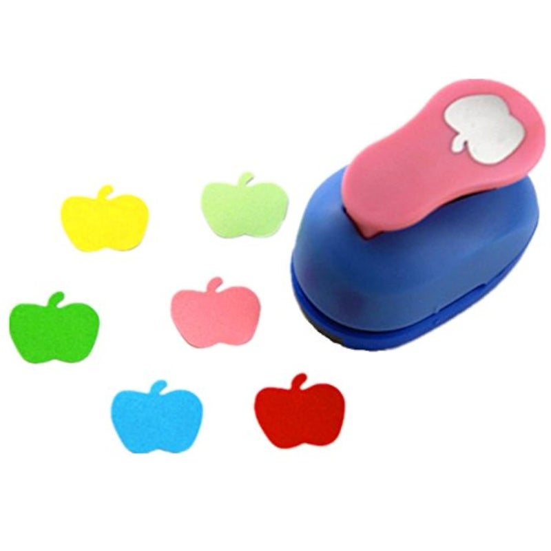 CADY Crafts Punch 2.5 cm Paper Punches EVA Handmade Punches Flower (Apple) - Image 1
